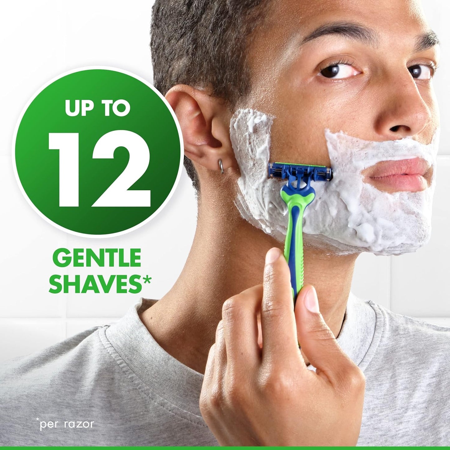 Gillette Sensor3 Sensitive Men's Disposable Razor