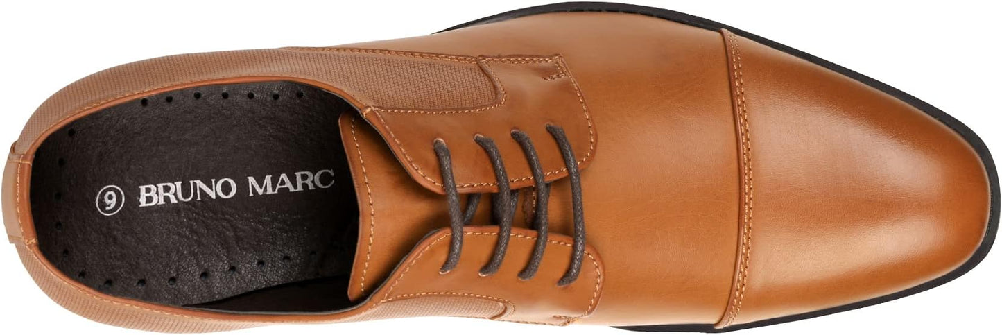 Bruno Marc Herren Oxford-Abendschuhe