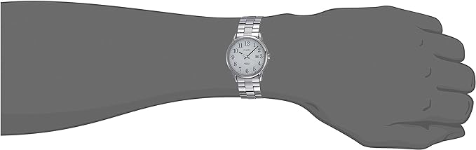 Timex Herrenuhr Easy Reader mit Metallarmband