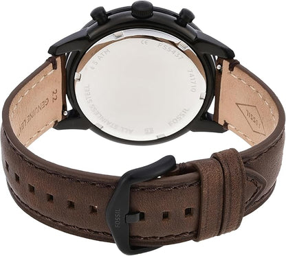 Fossil Townsman Herrenuhr mit Lederarmband