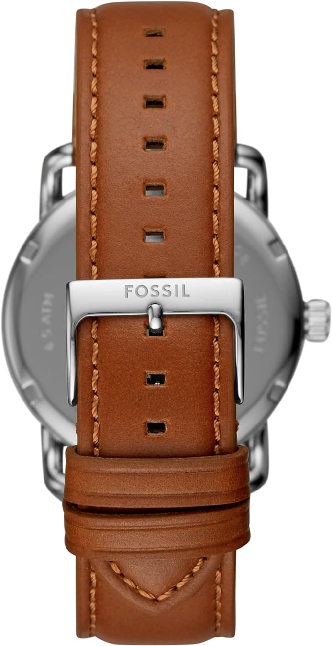 Fossil Copeland Herrenuhr mit Lederarmband